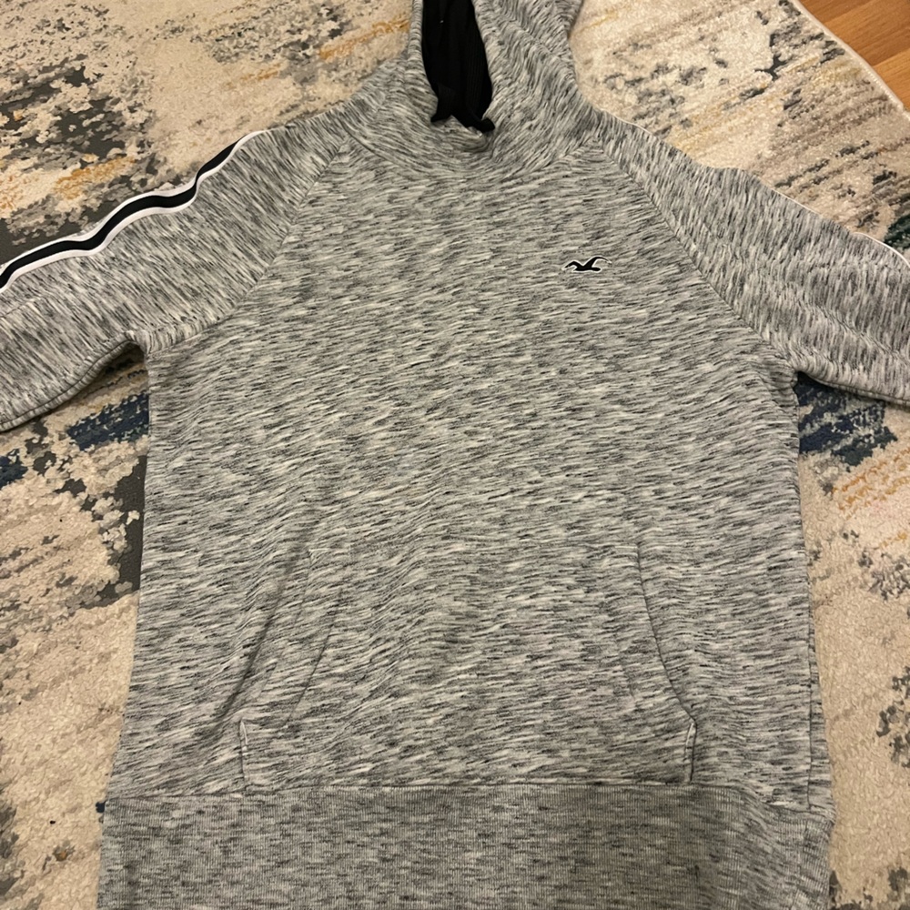 Gray Hoodie with Front Pocket
